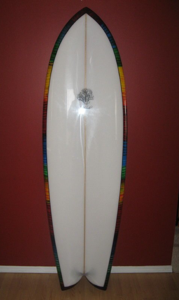 Evil Twinnie   &#10;6’0” X  21 ¼ x 2 116&#10;&#10;Mexican Blanket resin tint&#10;Gloss and polish&#10;Glass on fins&#10;&#10;Available at longbeach Surfshop&#10;&#10;Tofino and Ukee&#10;&#10;